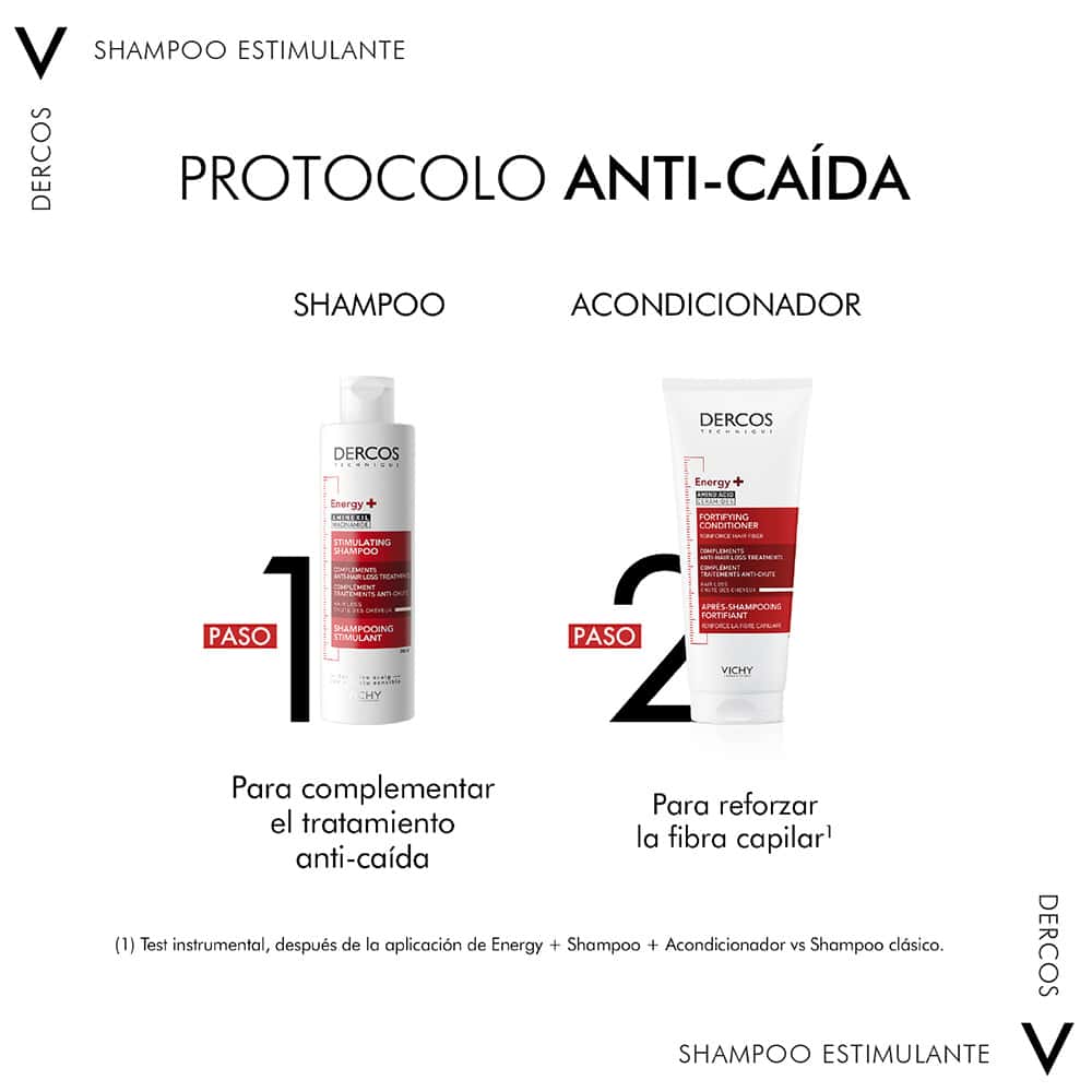 Shampoo Anticaida Dercos Energy+ de 200ml