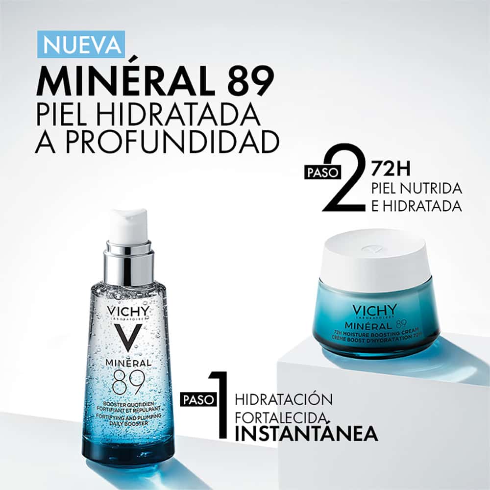 Crema Reparadora Hidratante Vichy Minéral 89 - 50ml