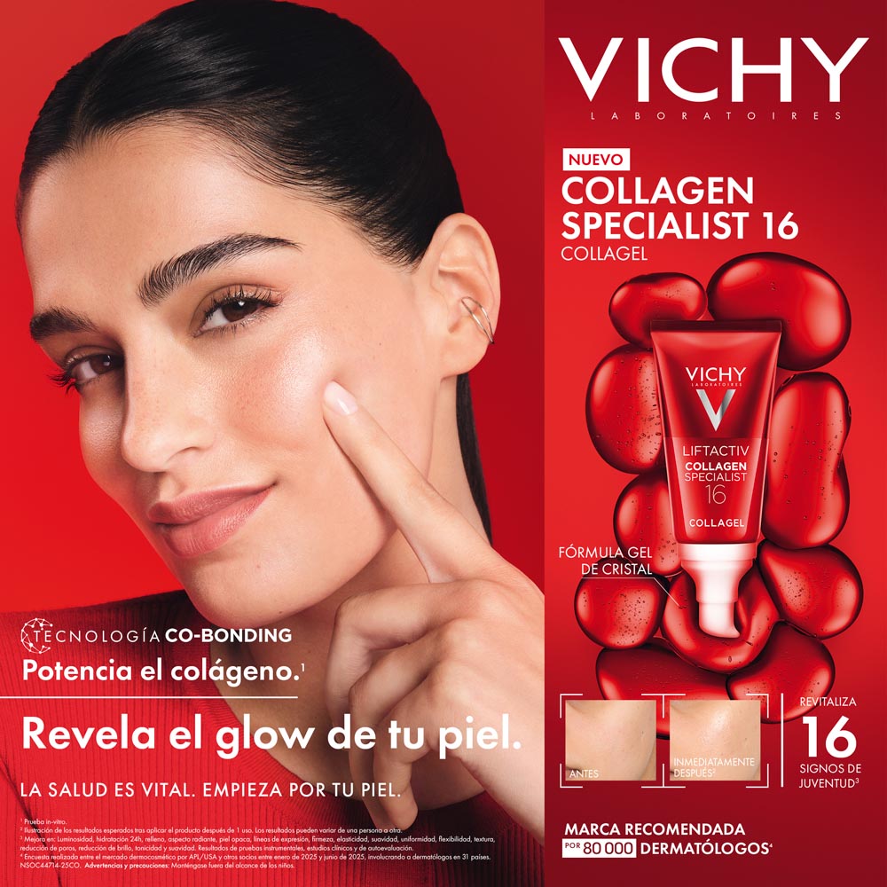 Gel Facial Vichy Liftactiv Collagen Specialist 16 Collagel - 50ml