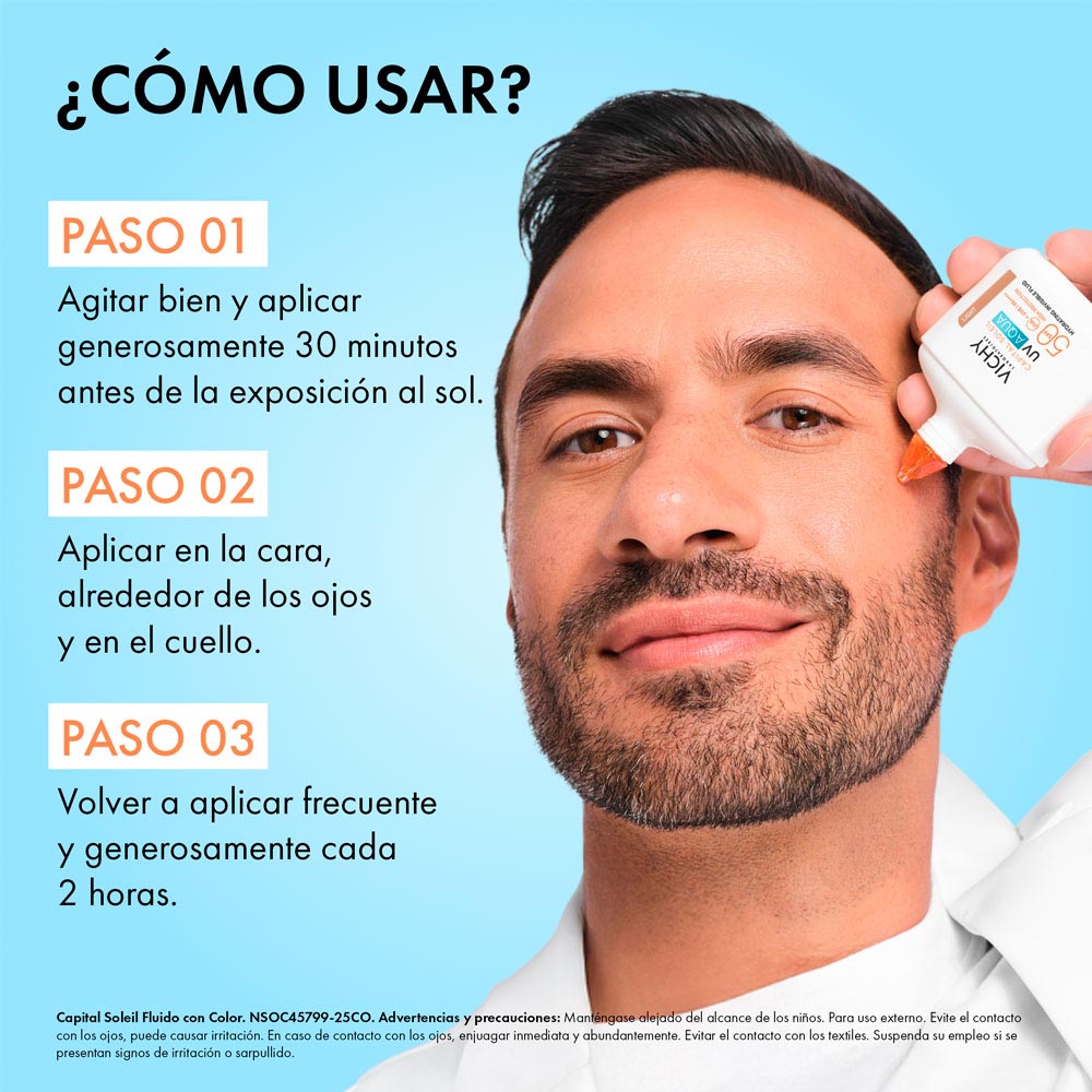 Vichy Capital Soleil UV-Age Daily Fluido con Color SPF 50
