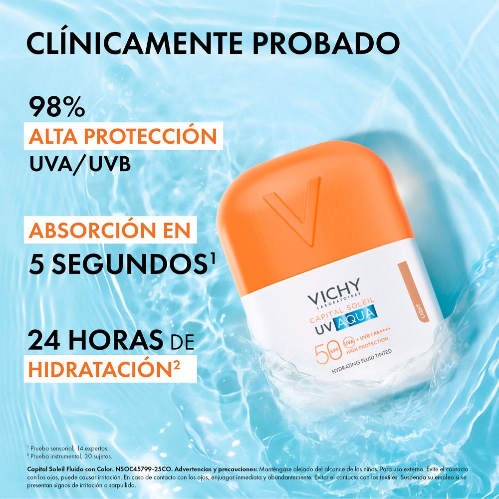 Vichy Capital Soleil UV-Age Daily Fluido con Color SPF 50