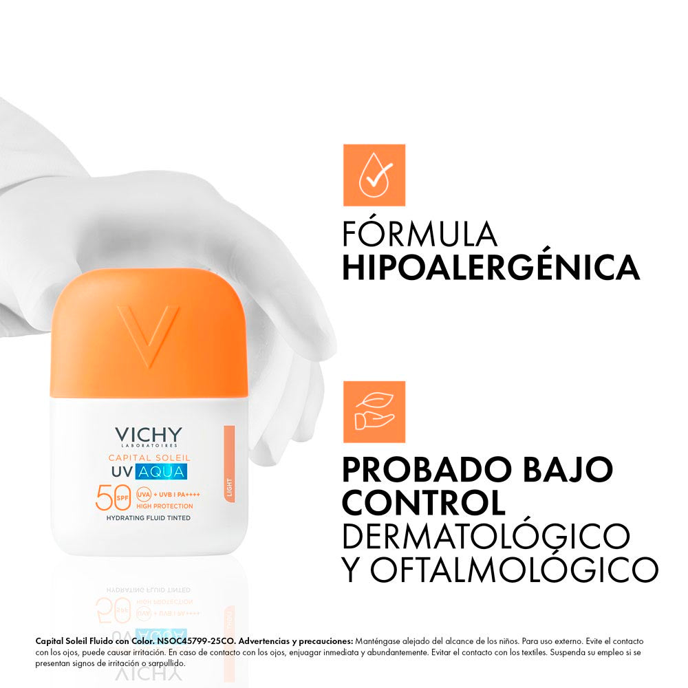 Vichy Capital Soleil UV-Age Daily Fluido con Color SPF 50