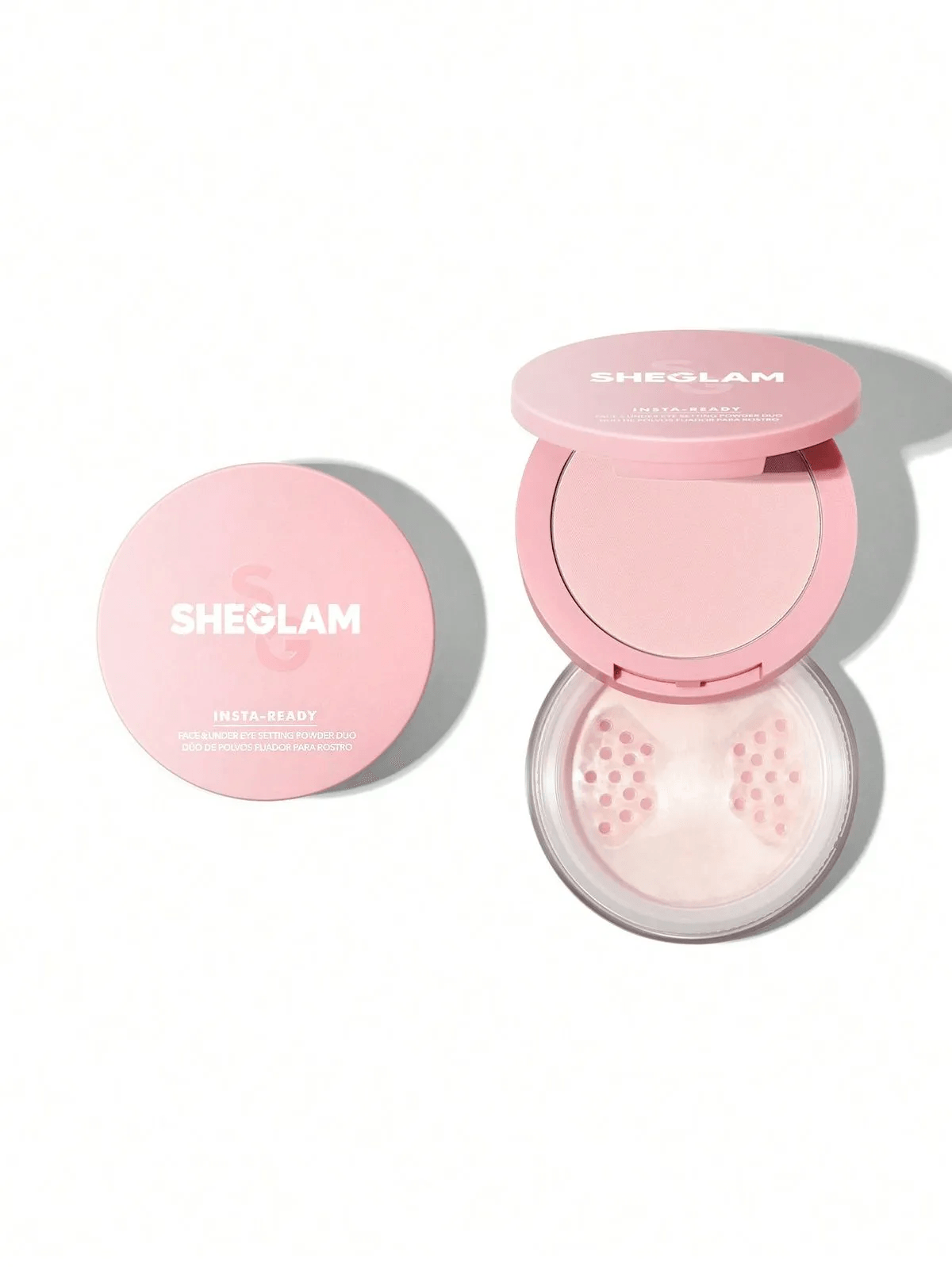 Dúo De Polvos Sueltos Y Compactos Insta-Ready Face & Under Bubblegum Sheglam