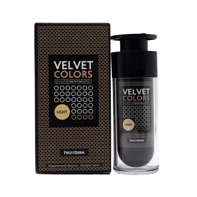 Base de Maquillaje Light Frezyderm Velvet Colors 30 ml