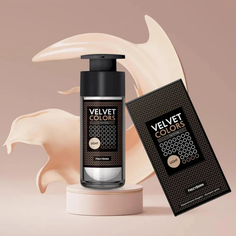 Base de Maquillaje Light Frezyderm Velvet Colors 30 ml
