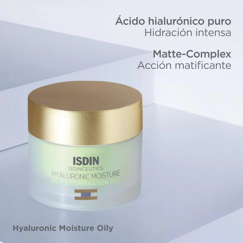 Crema Isdin Isdinceutics Hyaluronic Moisture Oily Skin 50 ml