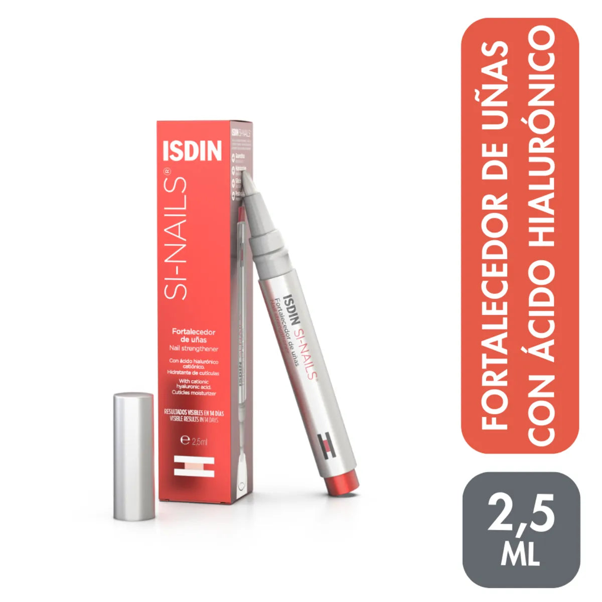 Fortalecedor de Uñas Isdin Si Nails 2.5 ml